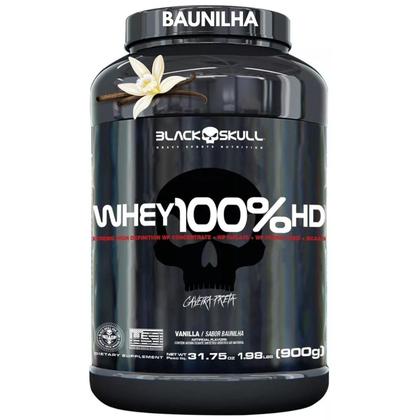 Imagem de Whey Protein 100% HD Pure 900g Pote BLACK SKULL ( Isolado - Hidrolisado - Concentrado ) Suplemento de Proteína