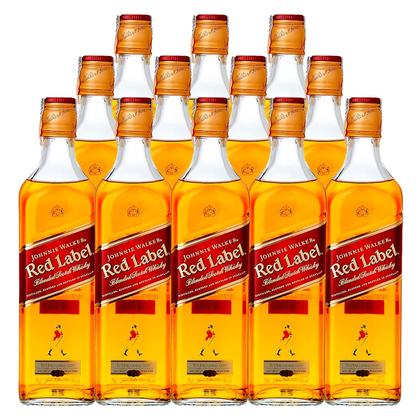 Imagem de Whisky Johnnie Walker Red Label 500ml 12 Unidades