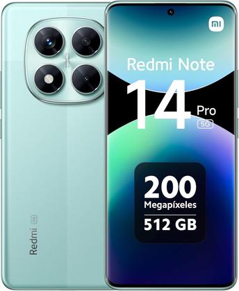 Xiaomi Note 14 Pro 256GB, 8GB RAM, 5G, Câmera 200MP 8MP 2MP