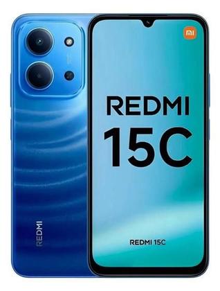 Imagem de Xiaomi Redmi 15C  Lançamento 2025 4G 256GB 4GB RAM Azul, 6,9" 120Hz, 50MP, Expansão até 1TB