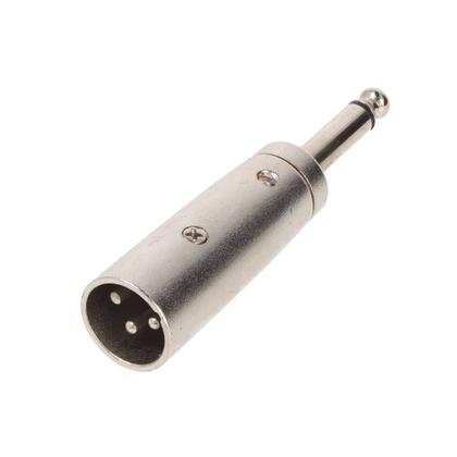 Imagem de Xlr Cannon Macho Para P10 Mono Macho De Metal Profissional