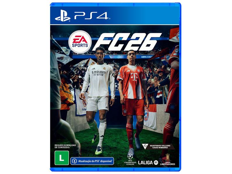 Imagem do produto EA Sports FC 26 PS4 - Físico em Magazine Luiza