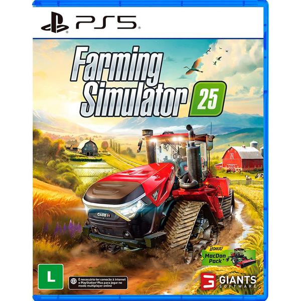 Imagem do produto Farming Simulator 25 PS5 - Físico em Magazine Luiza