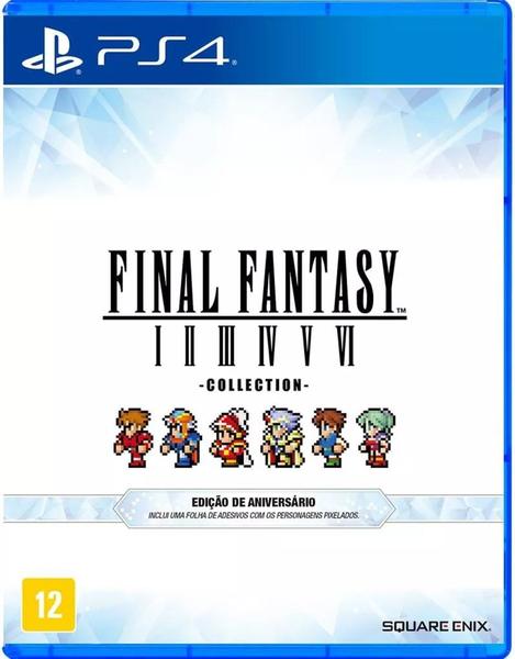 Imagem do produto Final Fantasy I-VI Collection Anniversary Edition PS4 - Físico em Magazine Luiza