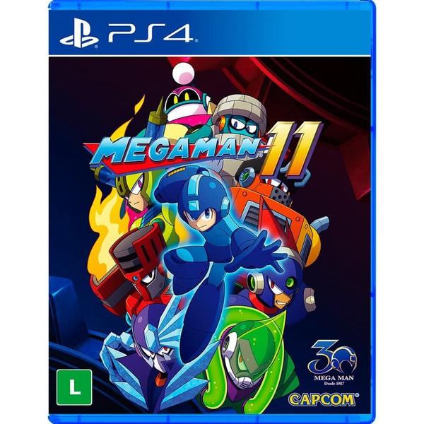Imagem do produto Mega Man 11 PS4 - Físico em Magazine Luiza