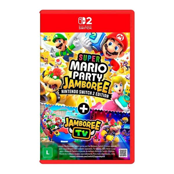 Imagem do produto Super Mario Party Jamboree + Jamboree TV - Switch 2 - Físico em Magazine Luiza