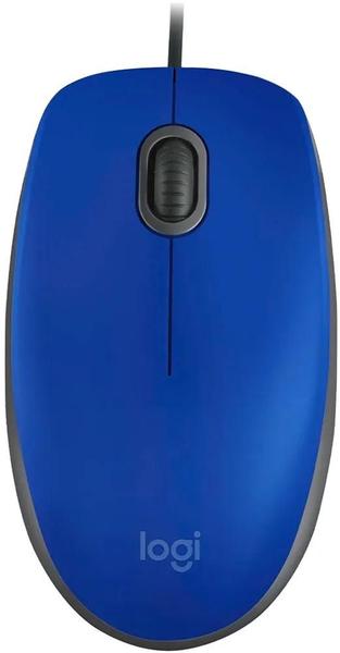Imagem do produto Mouse Logitech M110 Silent Azul Usb 910-005491 em Magazine Luiza