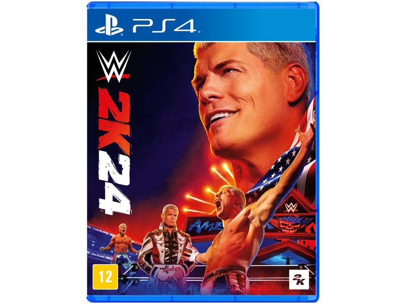 Imagem do produto WWE 2K24 PS4 - Físico em Magazine Luiza